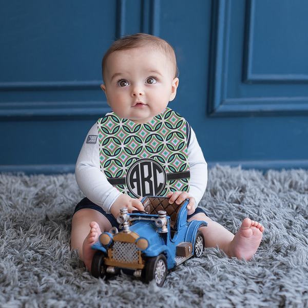 Geometric Circles Bib Lifestyle Boy