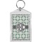 Geometric Circles Bling Keychain (Personalized)