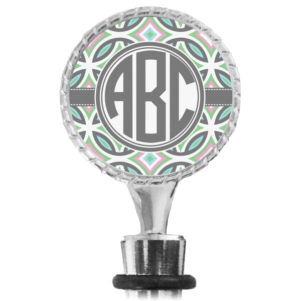 Geometric Circles Bottle Stopper Main View