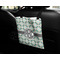 Geometric Circles Car Bag - In Use