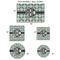 Geometric Circles Car Magnets - SIZE CHART