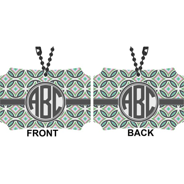 Geometric Circles Car Ornament - Berlin (Approval)