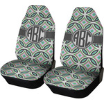 Geometric Circles Car Seat Covers (Set of Two) (Personalized)
