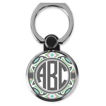 Geometric Circles Cell Phone Ring Stand & Holder (Personalized)