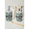 Geometric Circles Ceramic Bathroom Accessories - LIFESTYLE (toothbrush holder & soap dispenser)