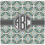 Geometric Circles Ceramic Tile Hot Pad (Personalized)