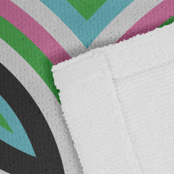 Geometric Circles Close up of Fabric