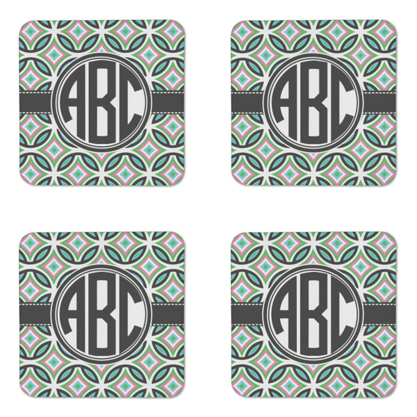Geometric Circles Coaster Set - APPROVAL