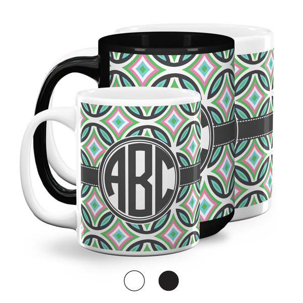 Geometric Circles Coffee Mugs Main