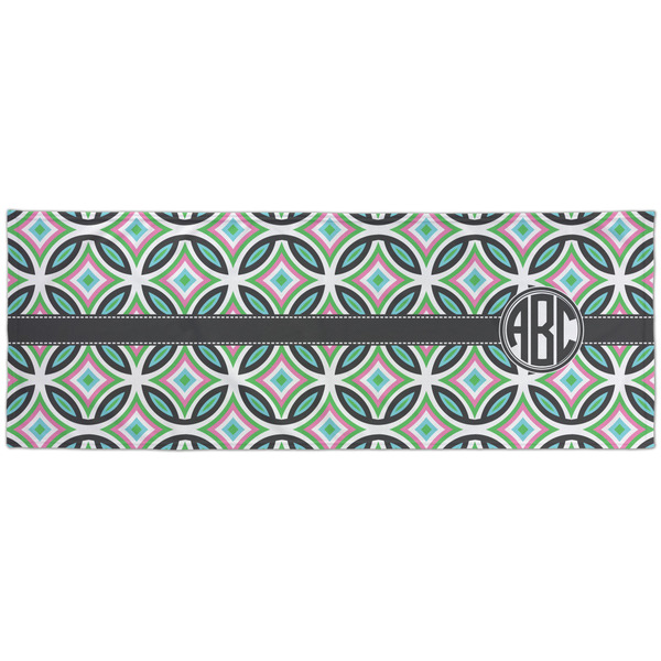 Geometric Circles Cooling Towel- Approval