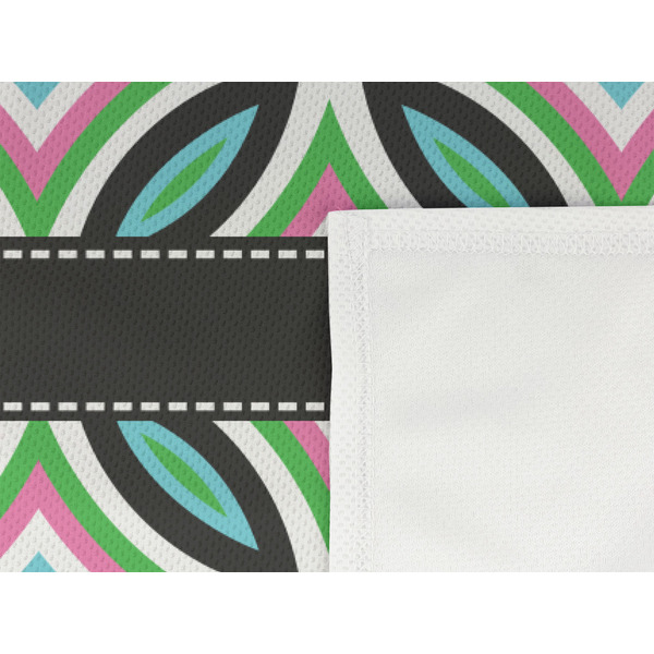 Geometric Circles Cooling Towel- Detail