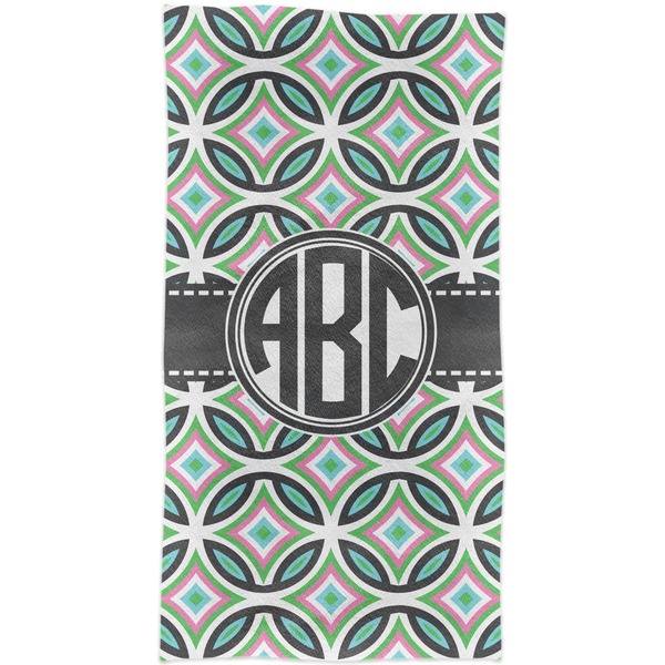 Geometric Circles Crib Comforter/Quilt - Apvl