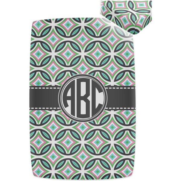 Geometric Circles Crib Fitted Sheet - Apvl