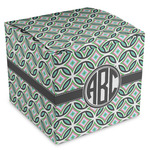 Geometric Circles Cube Favor Gift Boxes (Personalized)