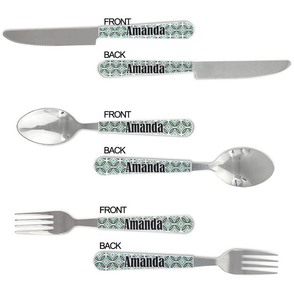 Geometric Circles Cutlery Set - APPROVAL