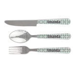 Geometric Circles Cutlery Set (Personalized)