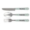 Geometric Circles Cutlery Set (Personalized)