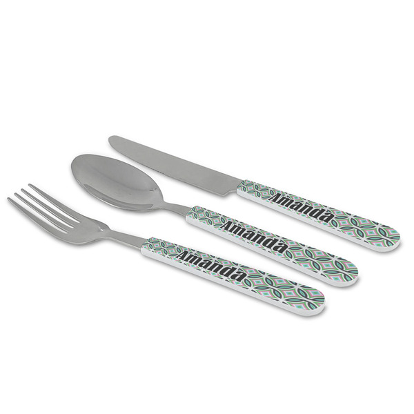 Geometric Circles Cutlery Set - MAIN