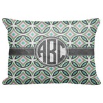 Geometric Circles Decorative Baby Pillowcase - 16"x12" (Personalized)