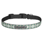 Geometric Circles Dog Collar (Personalized)