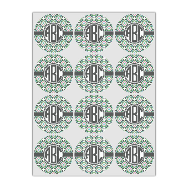 Geometric Circles Drink Topper - Small - Set of 12