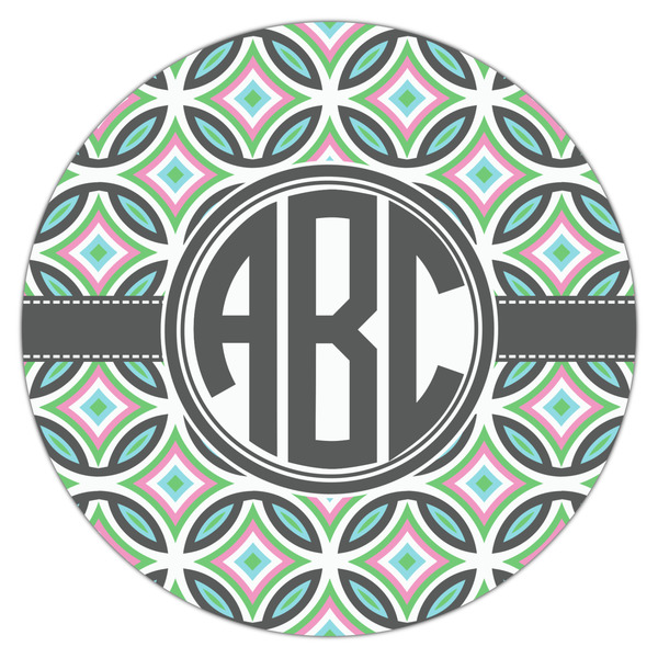 Geometric Circles Drink Topper - XLarge - Single