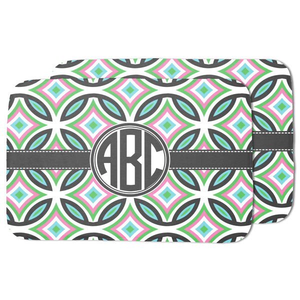 Geometric Circles Drying Dish Mat - MAIN