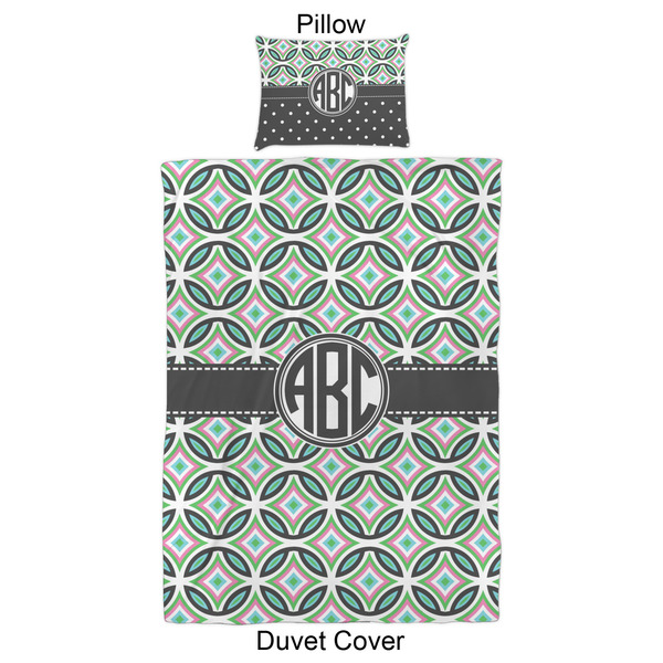 Geometric Circles Duvet Cover Set - Twin XL - Approval