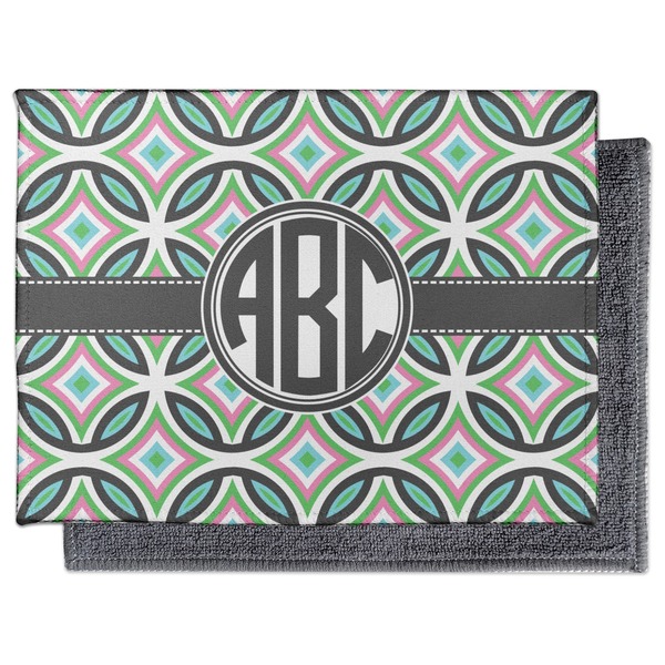 Geometric Circles Electronic Screen Wipe - Flat