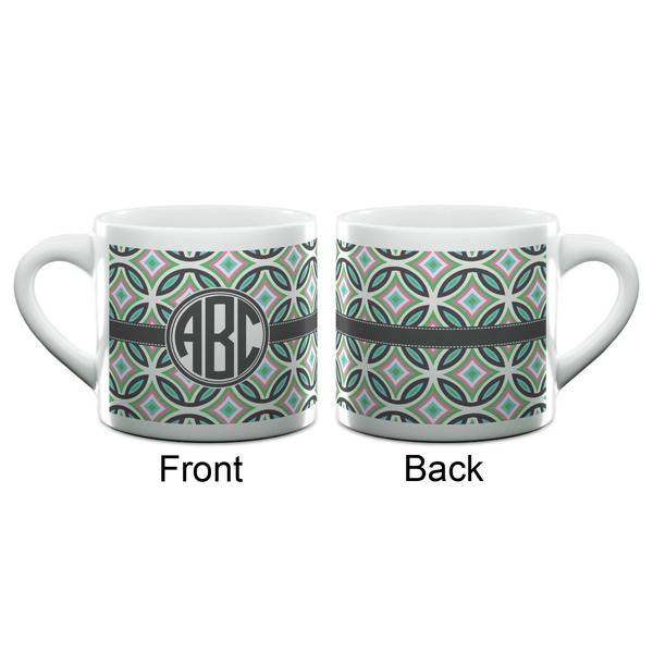 Geometric Circles Espresso Cup - 6oz (Double Shot) (APPROVAL)