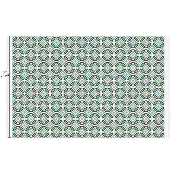 Geometric Circles Fabric Full Yard