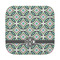 Geometric Circles Face Cloth-Rounded Corners