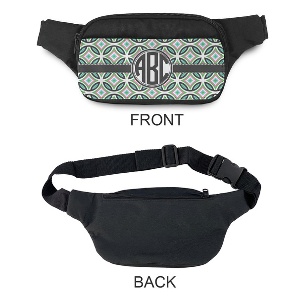 Geometric Circles Fanny Packs - APPROVAL