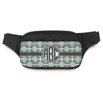 Geometric Circles Fanny Pack - Modern Style (Personalized)
