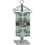 Geometric Circles Finger Tip Towel - Full Print (Personalized)