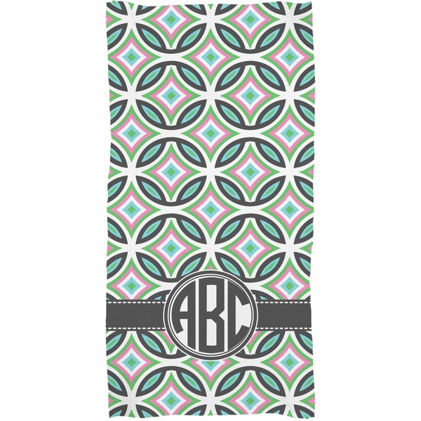 Geometric Circles Full Sized Bath Towel - Apvl