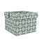 Geometric Circles Gift Boxes with Lid - Canvas Wrapped - Medium - Front/Main