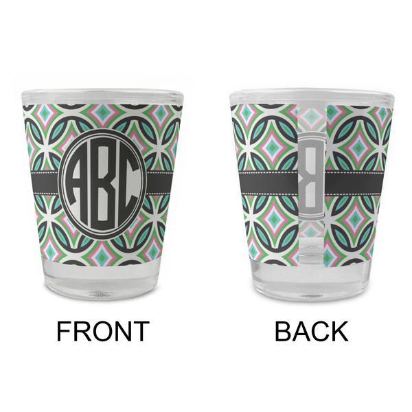 Geometric Circles Glass Shot Glass - Standard - APPROVAL