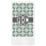 Geometric Circles Guest Towels - Full Color (Personalized)
