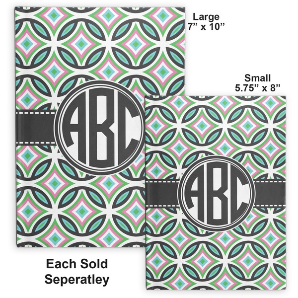 Geometric Circles Hard Cover Journal - Compare