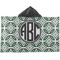 Geometric Circles Kids Hooded Towel (Personalized)