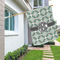 Geometric Circles House Flags - Double Sided - LIFESTYLE