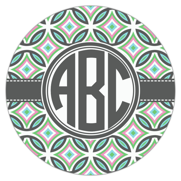 Geometric Circles Icing Circle - Large - Single