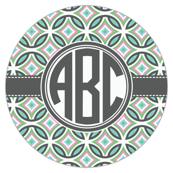 Geometric Circles Icing Circle - Medium - Single