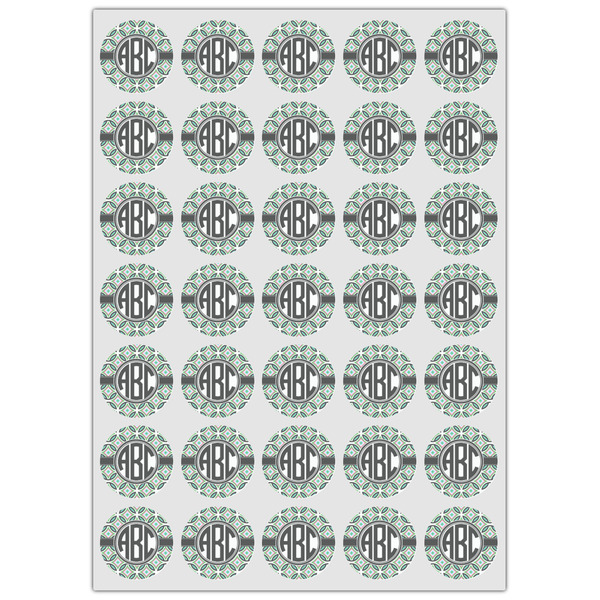 Geometric Circles Icing Circle - XSmall - Set of 35