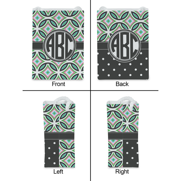 Geometric Circles Jewelry Gift Bag - Gloss - Approval