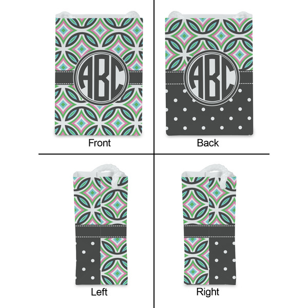 Geometric Circles Jewelry Gift Bag - Matte - Approval