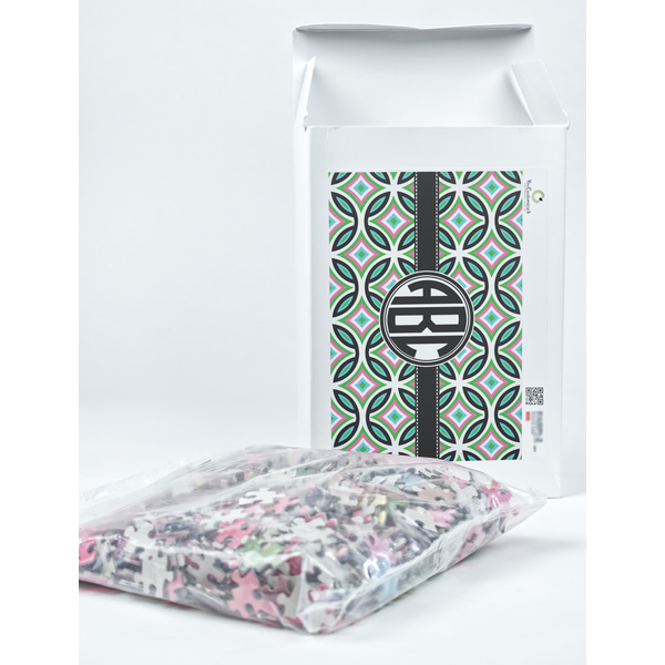 Geometric Circles Jigsaw Puzzle 1014 Piece - Box