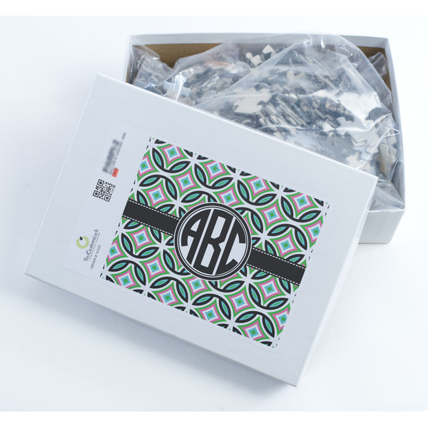 Geometric Circles Jigsaw Puzzle 500 Piece - Box