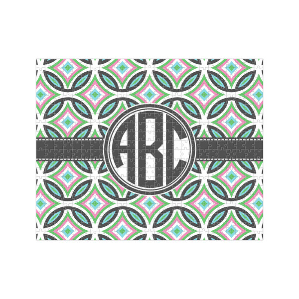 Custom Geometric Circles 500 pc Jigsaw Puzzle (Personalized)